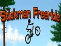 Stickman Freeride да се игра онлајн